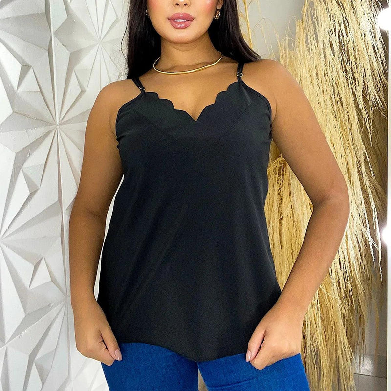 Blusa Regatta Fina Strap - BrazilStory
