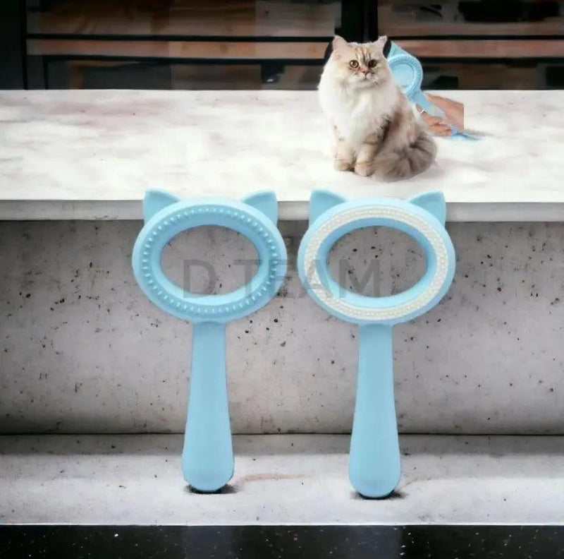 Escova removedora de pelos, para cães e gatos. - BrazilStory