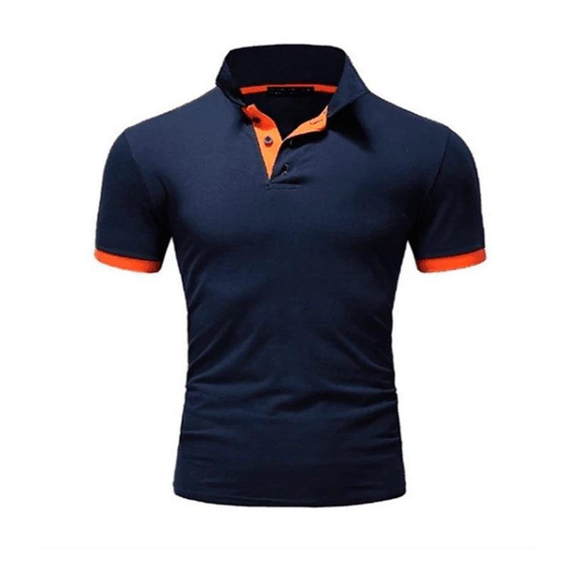 Camisa polo masculina, manga curta - BrazilStory
