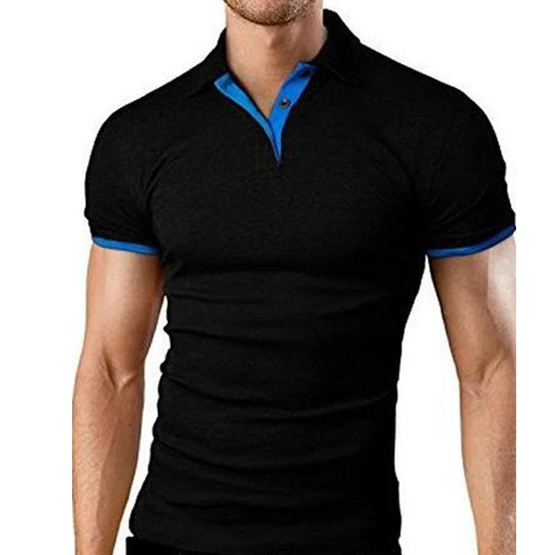 Camisa polo masculina, manga curta - BrazilStory