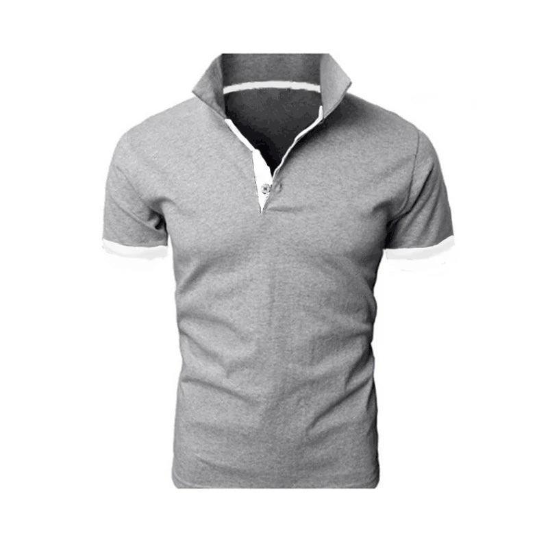 Camisa polo masculina, manga curta - BrazilStory
