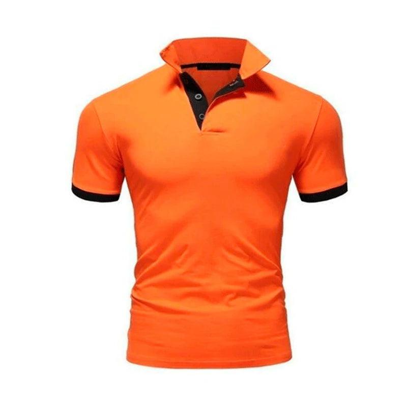 Camisa polo masculina, manga curta - BrazilStory