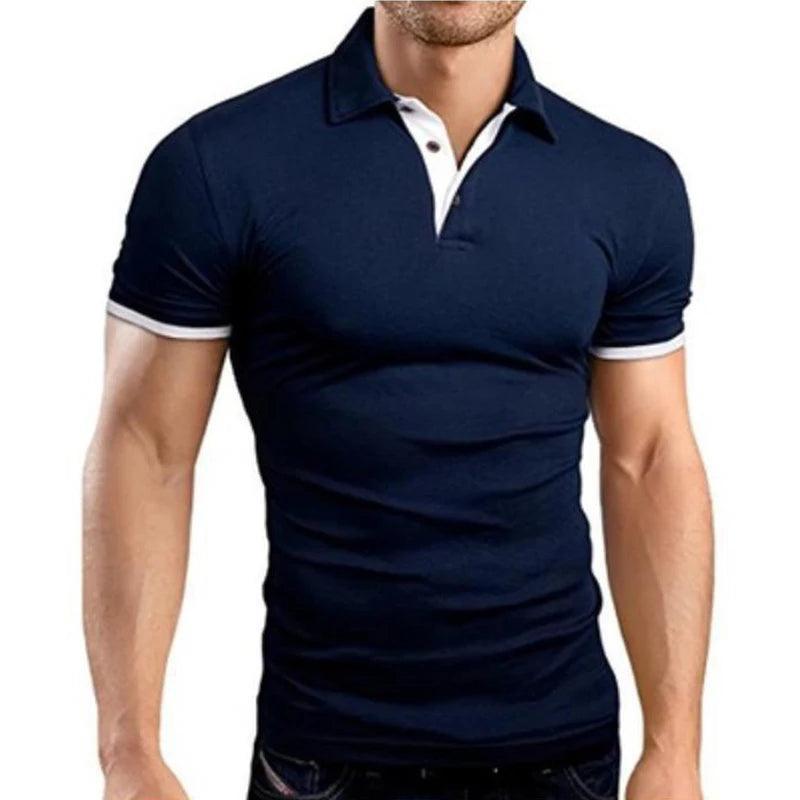 Camisa polo masculina, manga curta - BrazilStory