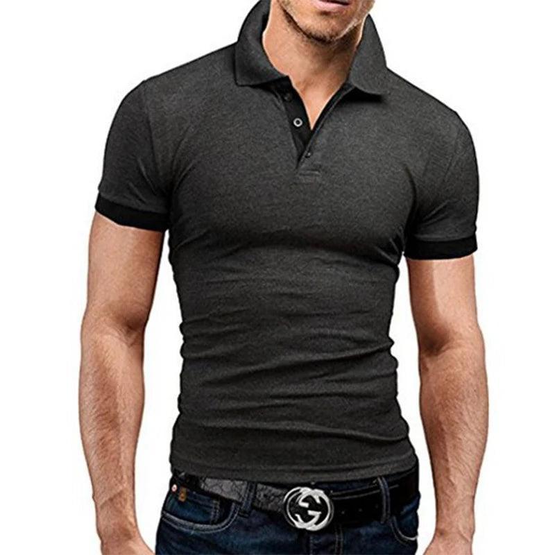 Camisa polo masculina, manga curta - BrazilStory