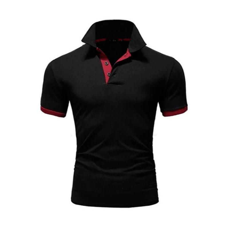 Camisa polo masculina, manga curta - BrazilStory