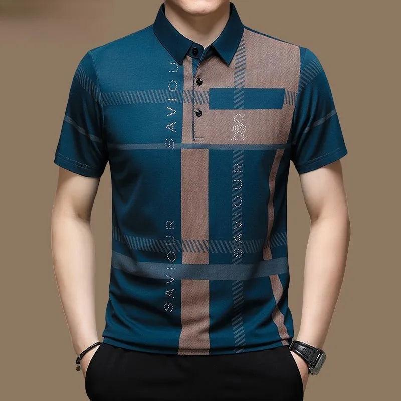 Camiseta Blequi de manga curta gola Polo - BrazilStory