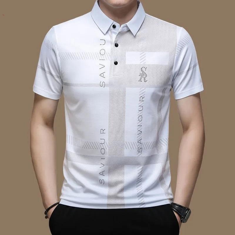 Camiseta Blequi de manga curta gola Polo - BrazilStory