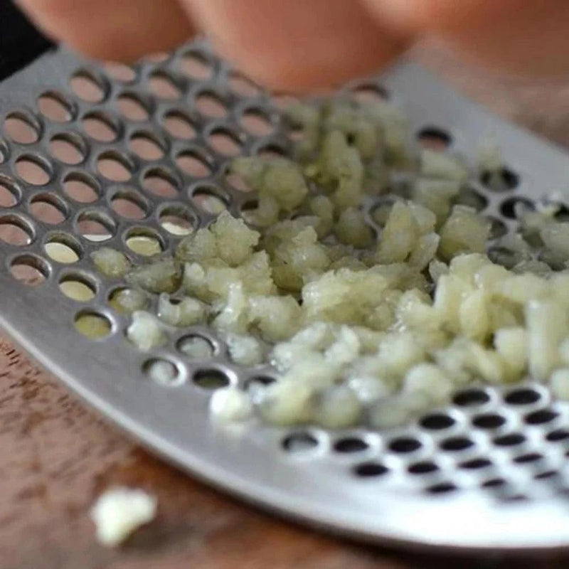 Amassador De Alho Manual Cozinha Inox - BrazilStory