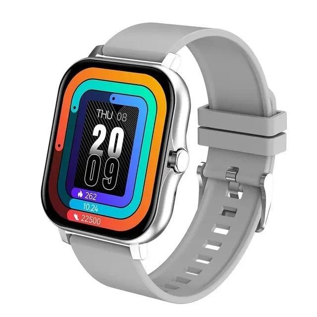 Smartwatch com 3 correias para homens e mulheres, relógio inteligente esportivo - BrazilStory