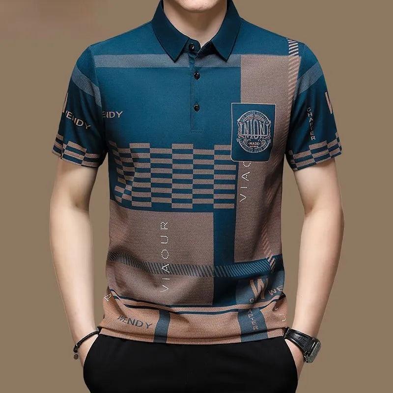 Camiseta Blequi de manga curta gola Polo - BrazilStory
