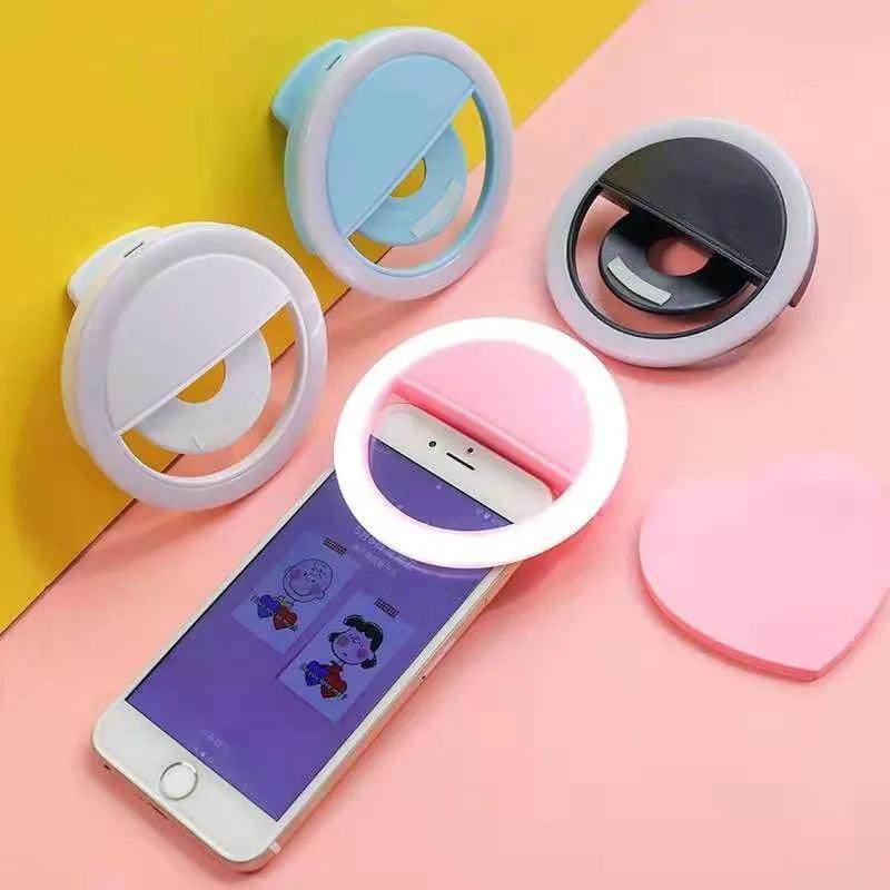 Mini Ring Light Light com SELFIE Smartphone - BrazilStory