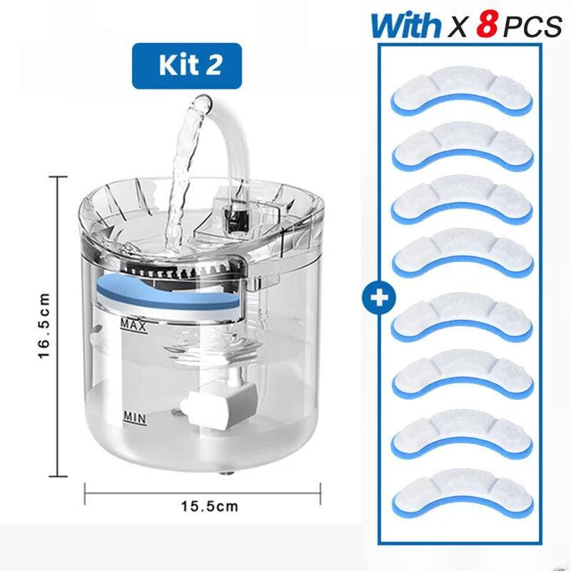 Fonte de água 2L, automático com sensor inteligente - BrazilStory