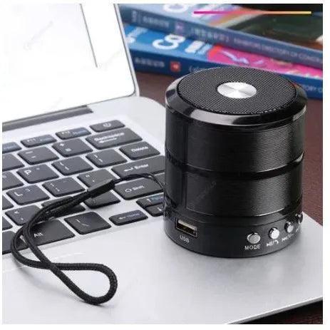 Mini caixa de som Portátil Bluetooth Usb Mp3 P2 Sd Radio Fm - BrazilStory
