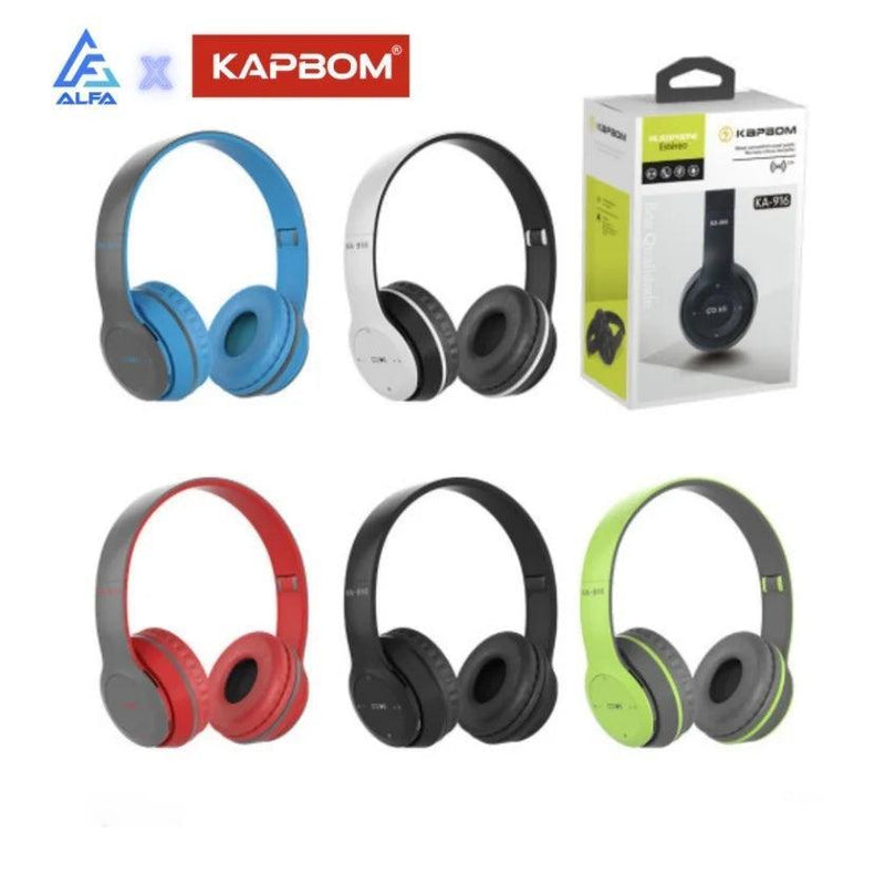 Headphone Sem Fio Estéreo Redução de Ruídos Bluetooth 5.0 - BrazilStory