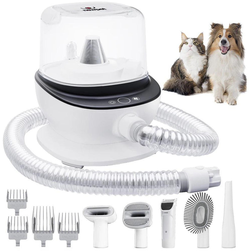 kit aspirador multifuncional 5 em 1 para cães e gatos, para aspirar e tosar pelos. - BrazilStory
