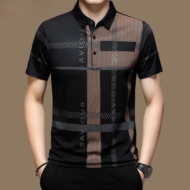 Camiseta Blequi de manga curta gola Polo - BrazilStory