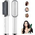 Escova Alisadora Bivolt 5 em 1 - Alisa, Hidrata, Modela, Alinha e Anti-Frizz - BrazilStory