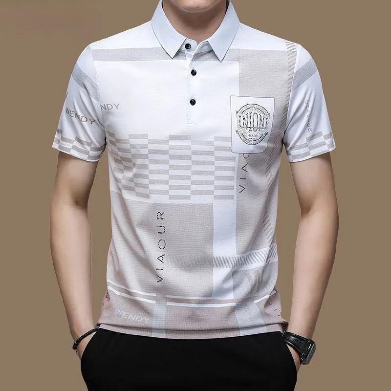 Camiseta Blequi de manga curta gola Polo - BrazilStory