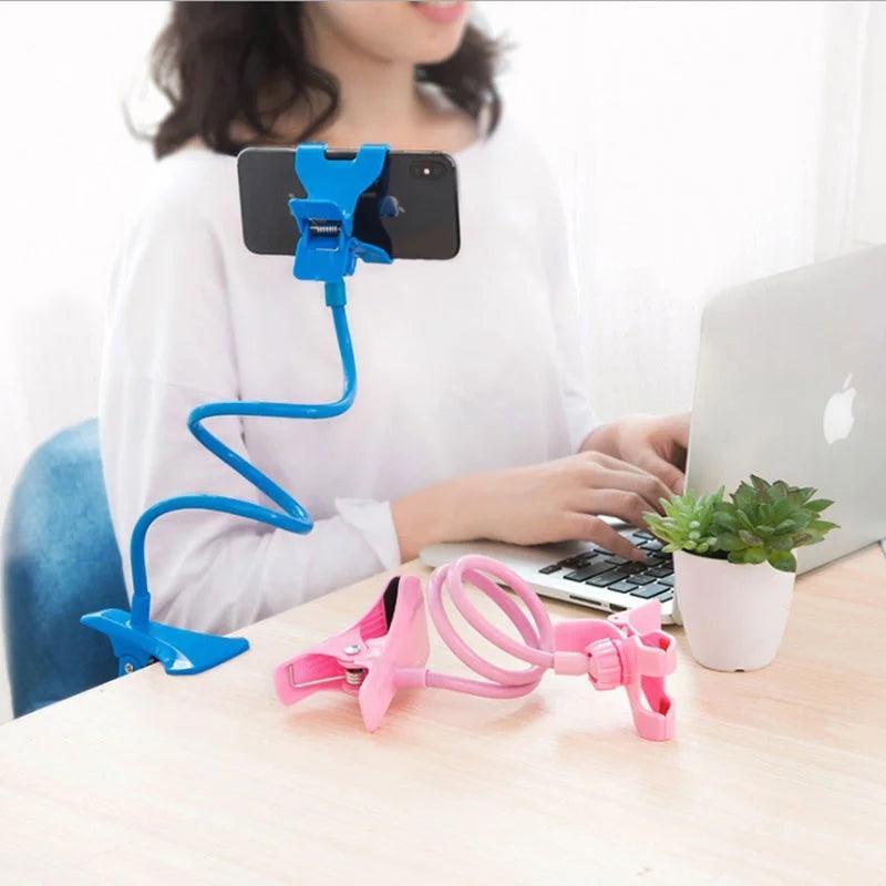 Suporte de celular flexível universal, mesa flexível cama, 360 giratória - BrazilStory