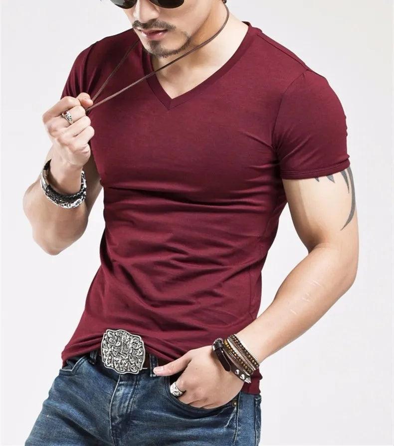 Camisa Gola V Neck - BrazilStory