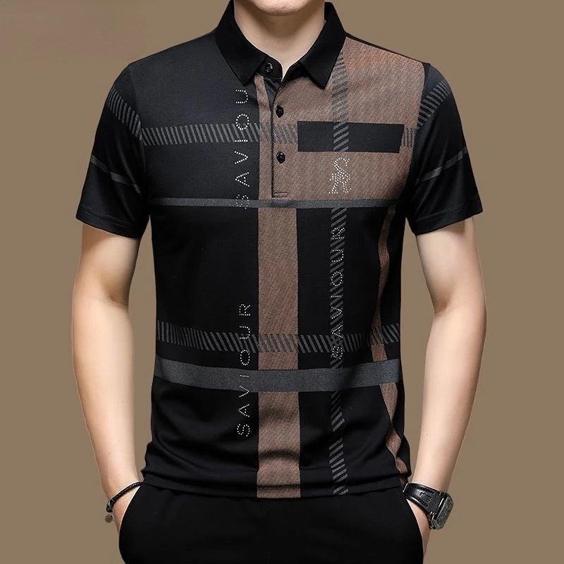 Camiseta Blequi de manga curta gola Polo - BrazilStory