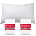 Kit de colchão BF 50x70cm 2 capas protetor de travesseiro impermeável C / capa com zíper - BrazilStory