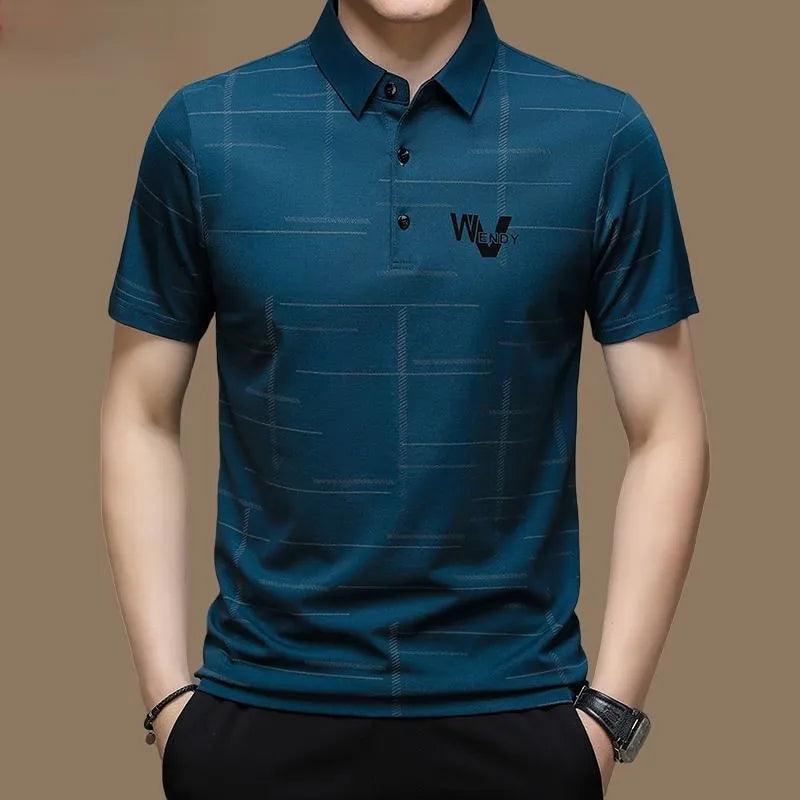 Camiseta Blequi de manga curta gola Polo - BrazilStory