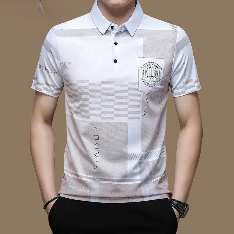 Camiseta Blequi de manga curta gola Polo - BrazilStory