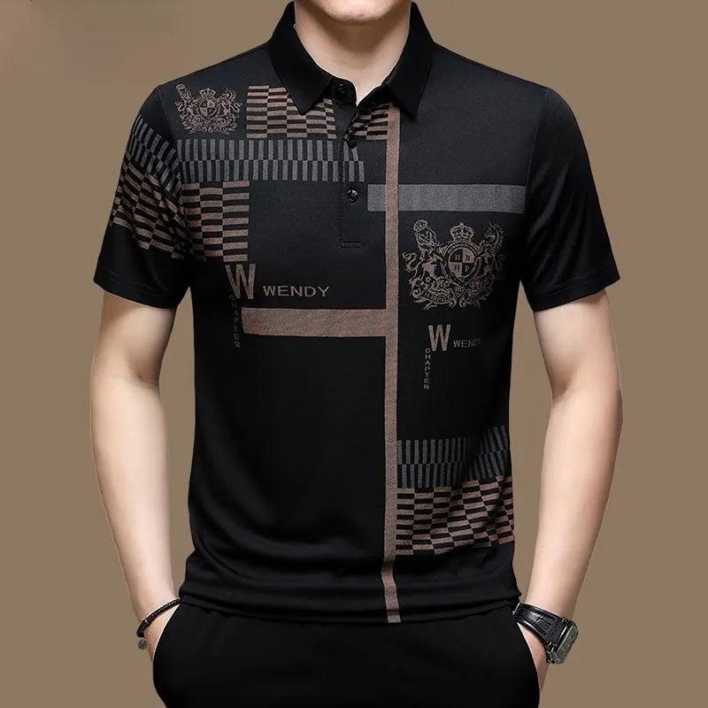 Camiseta Blequi de manga curta gola Polo - BrazilStory