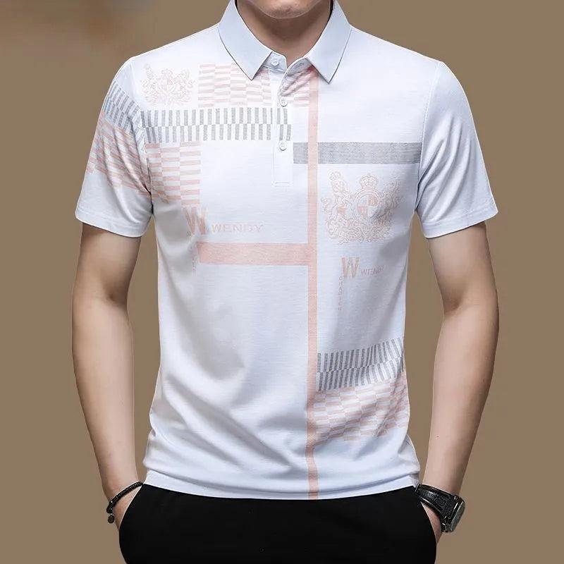 Camiseta Blequi de manga curta gola Polo - BrazilStory