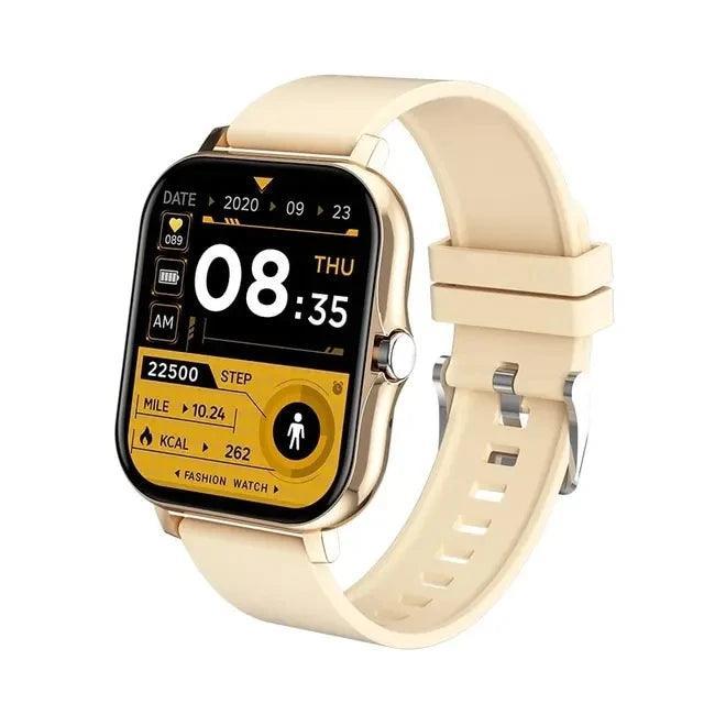 Smartwatch com 3 correias para homens e mulheres, relógio inteligente esportivo - BrazilStory