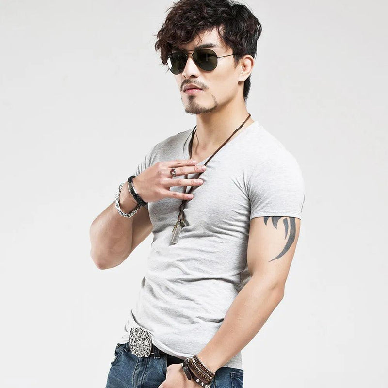 Camisa Gola V Neck - BrazilStory
