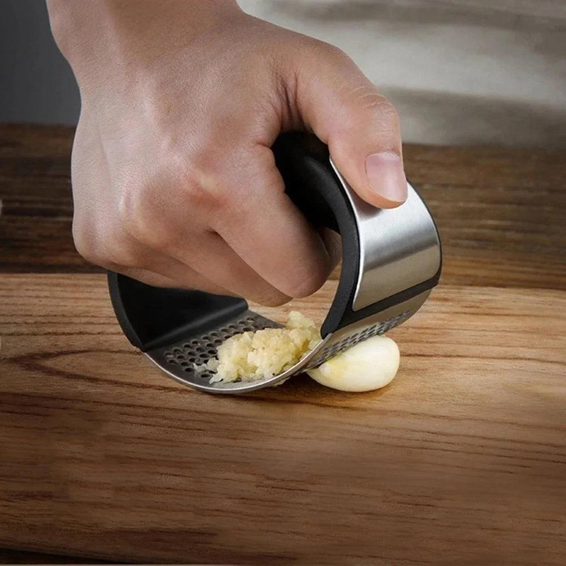 Amassador De Alho Manual Cozinha Inox - BrazilStory