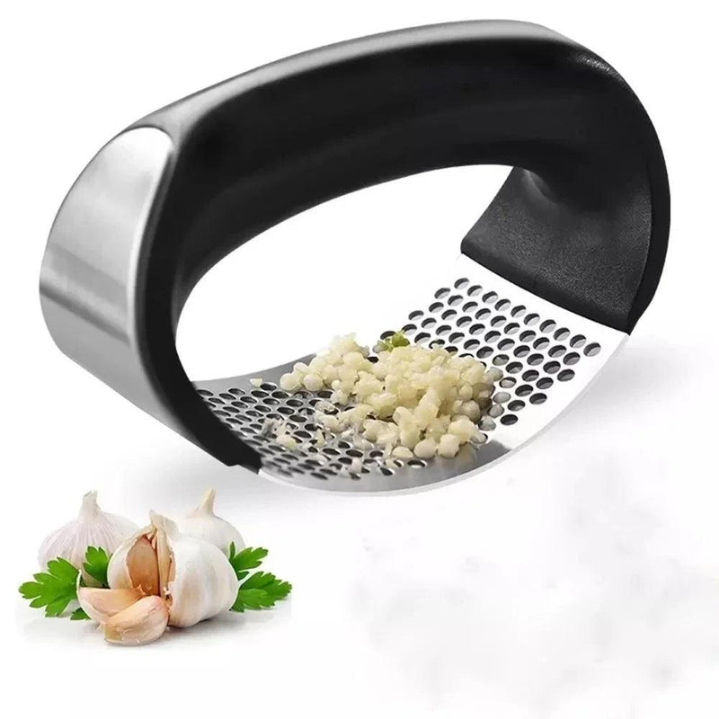 Amassador De Alho Manual Cozinha Inox - BrazilStory
