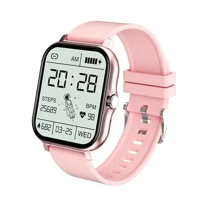 Smartwatch com 3 correias para homens e mulheres, relógio inteligente esportivo - BrazilStory