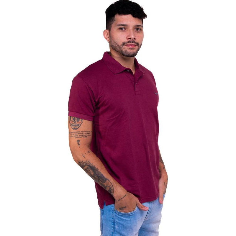 Camisa Gola Polo Masculina Original Polo coruja prateada - BrazilStory