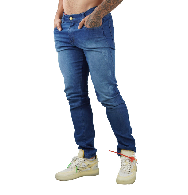 Calça Jeans Sareja Skinny Slim Masculina - BrazilStory