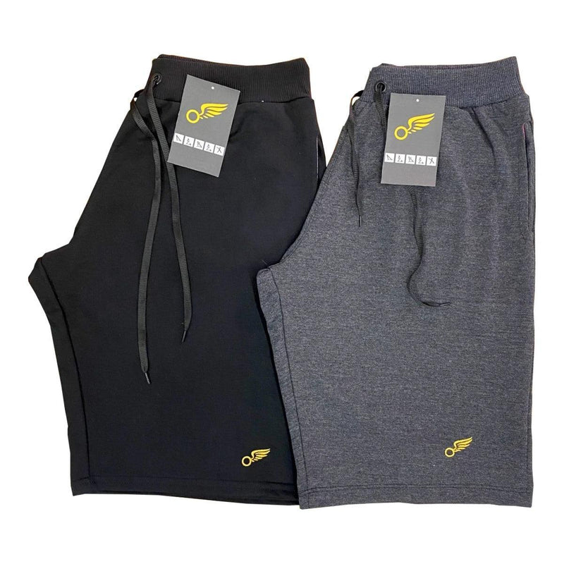 Kit 2 Shorts Masculino de Moletom/Academia Treino. - BrazilStory
