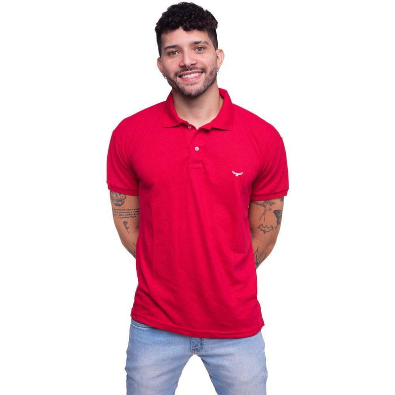 Camisa Gola Polo Masculina Original Polo coruja prateada - BrazilStory