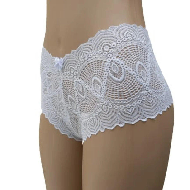 4 pçs/kit calcinha de renda boryshort mulheres - BrazilStory