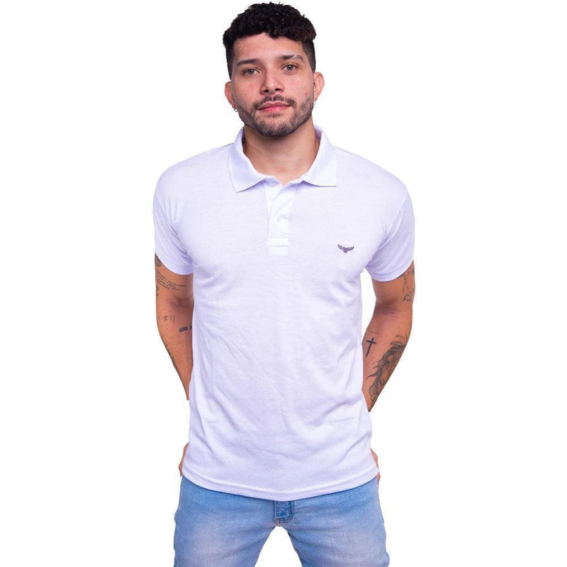 Camisa Gola Polo Masculina Original Polo coruja prateada - BrazilStory
