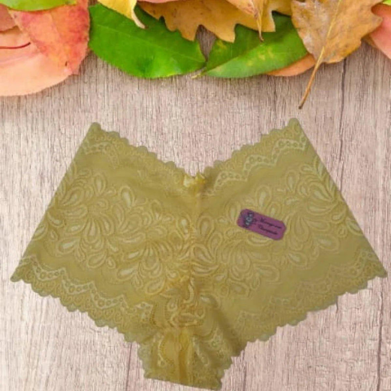 4 pçs/kit calcinha de renda boryshort mulheres - BrazilStory