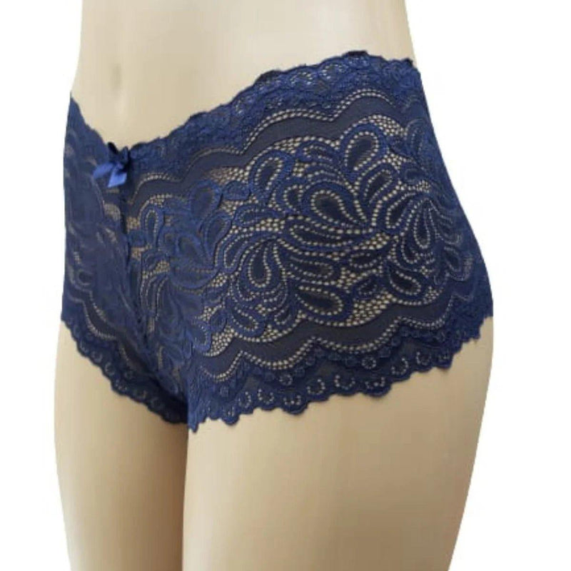 4 pçs/kit calcinha de renda boryshort mulheres - BrazilStory