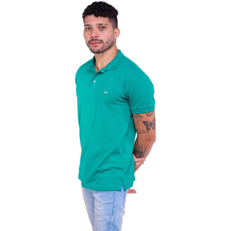 Camisa Gola Polo Masculina Original Polo coruja prateada - BrazilStory