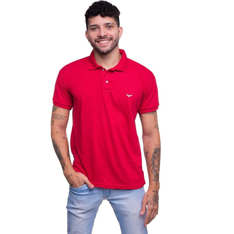Camisa Gola Polo Masculina Original Polo coruja prateada - BrazilStory