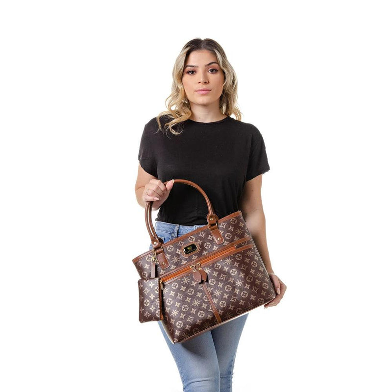 Bolsa Feminina Grande de Ombro com Divisórias - BrazilStory